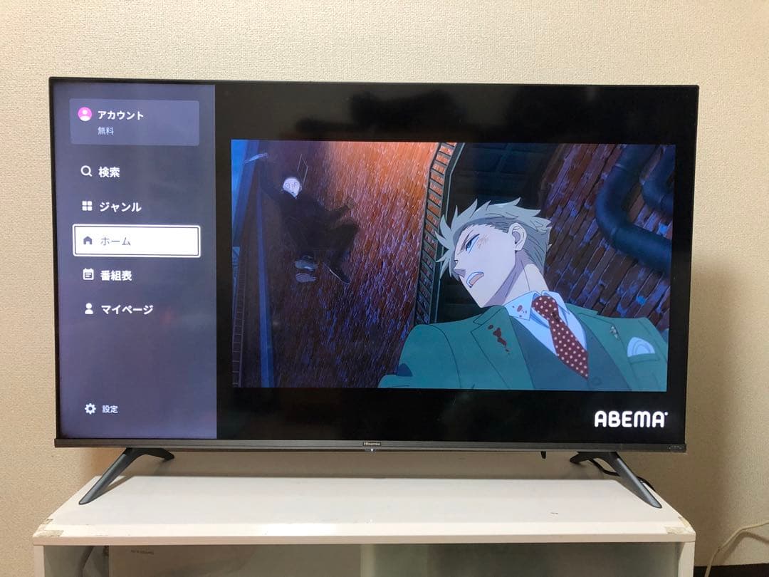 2021年製！50V型 4Kチューナー内蔵 液晶テレビ 50A65G ネット動画