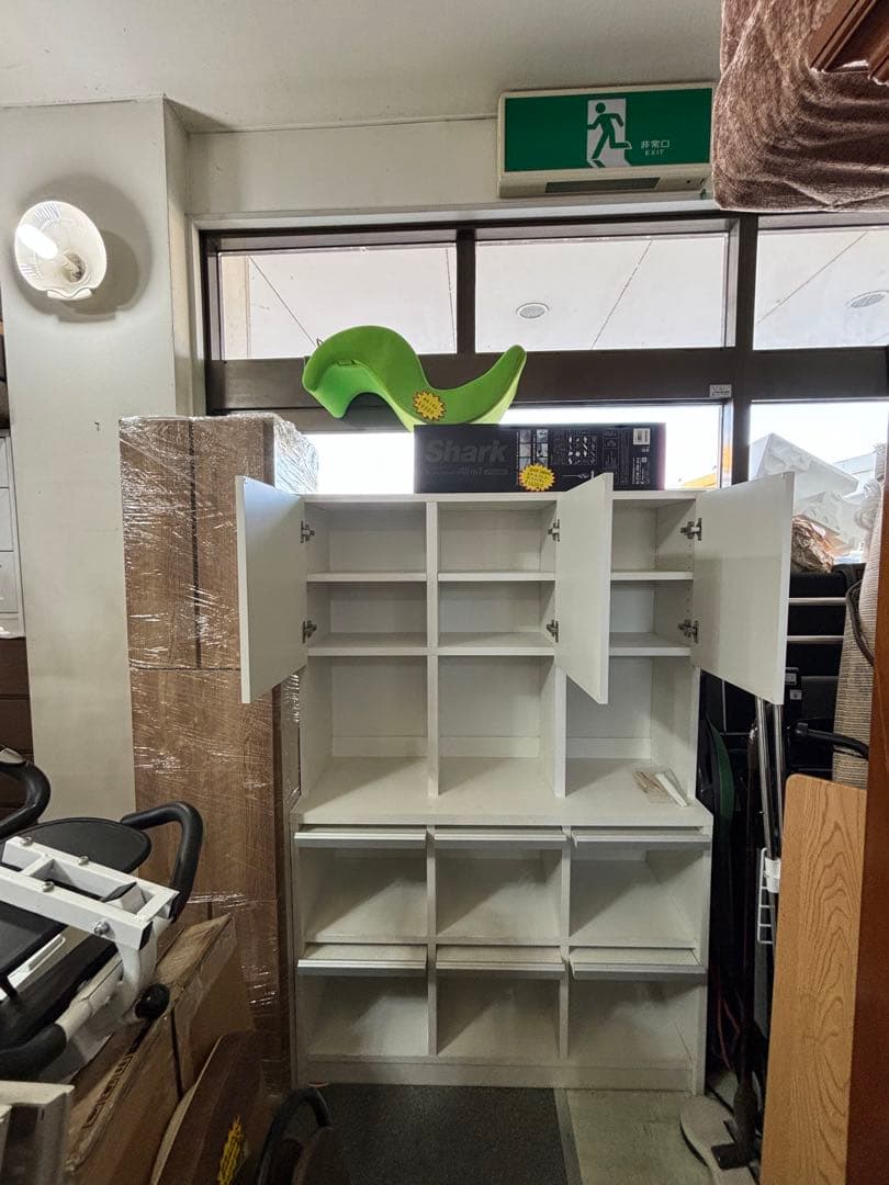 ブックシェルフ 収納棚 ホワイト