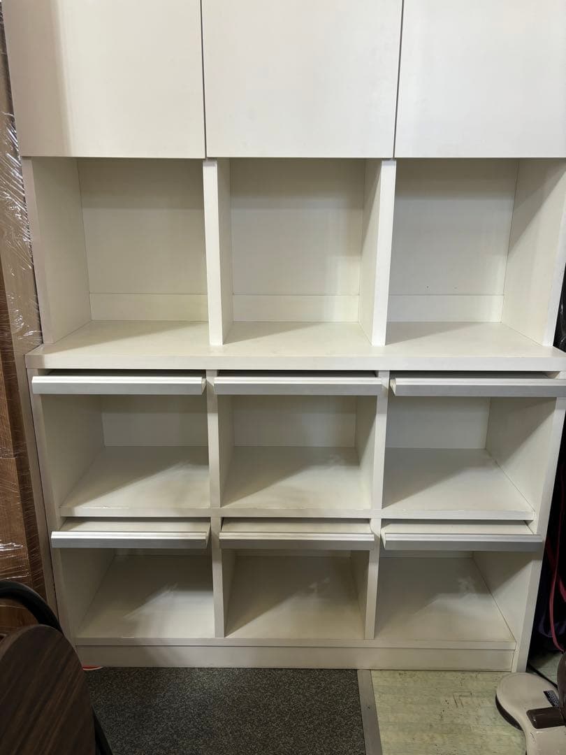 ブックシェルフ 収納棚 ホワイト