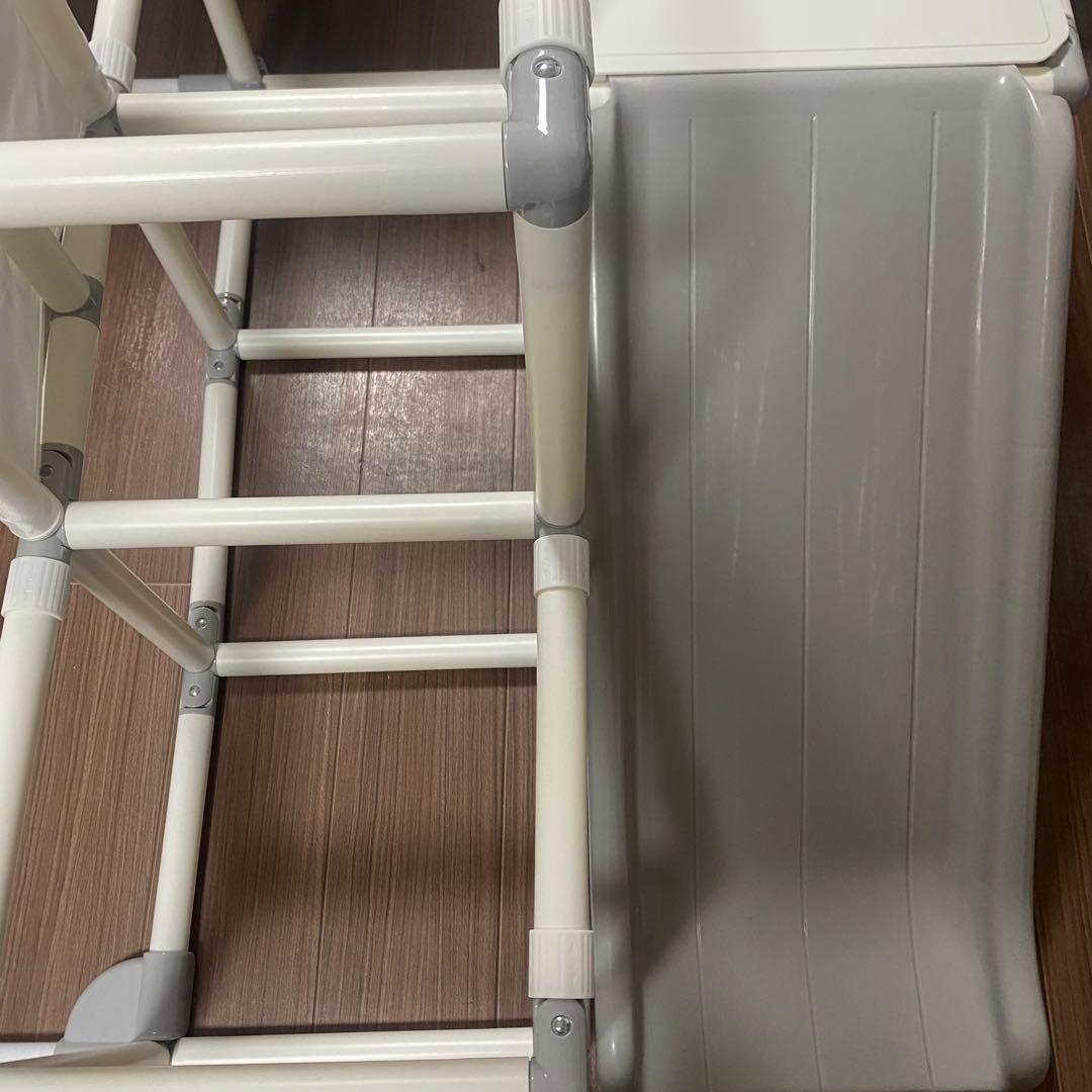 【送料無料】ヤトミ　おりたたみ　わんぱくスライダージムブランコ付DX すべり台