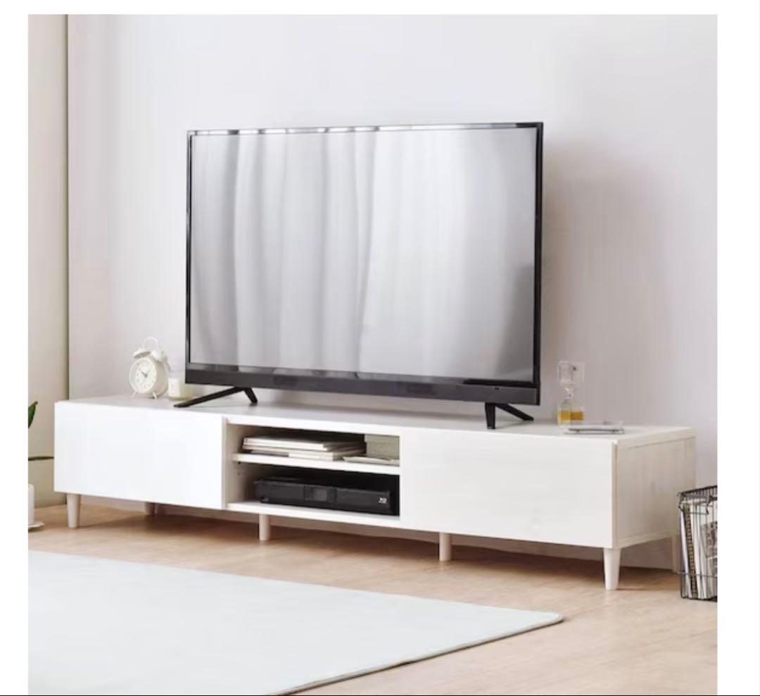 ニトリ　テレビ台(幅148㎝　ホワイトウォッシュ)