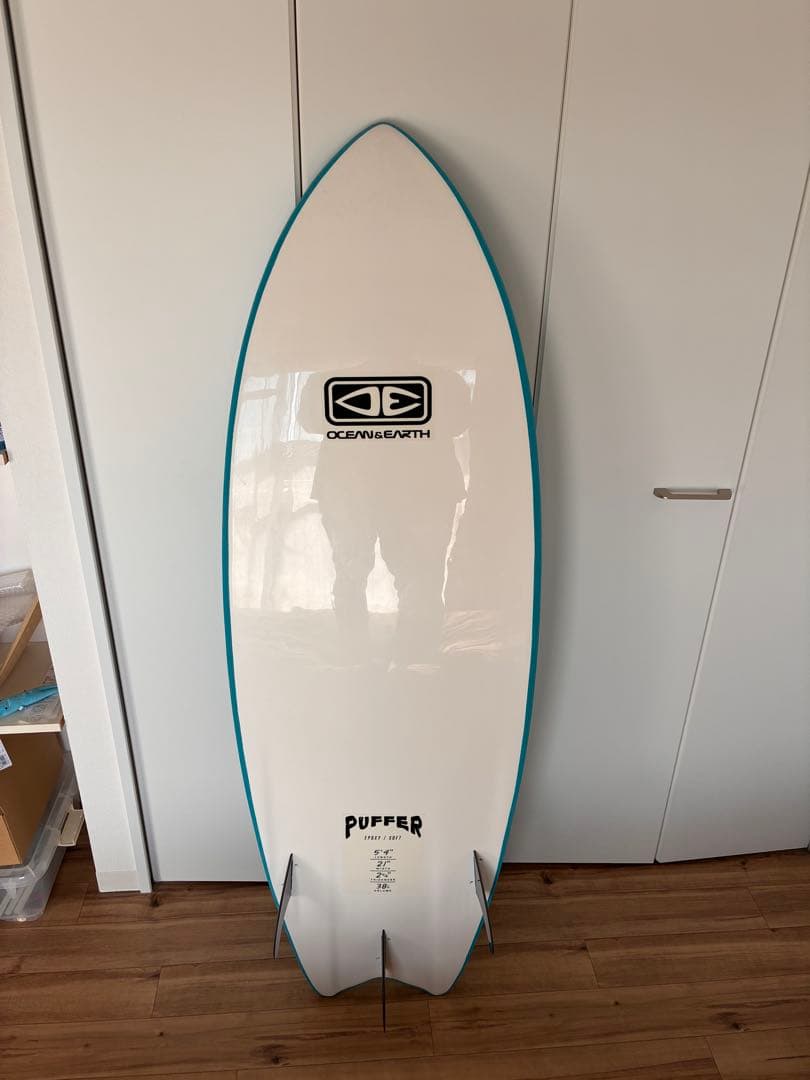 OCEAN & EARTH PUFFER 5'4\" ショートボード