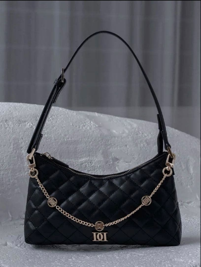 Darich ダーリッチ キルティングチェーンハンドミニバッグ ショルダーバッグ