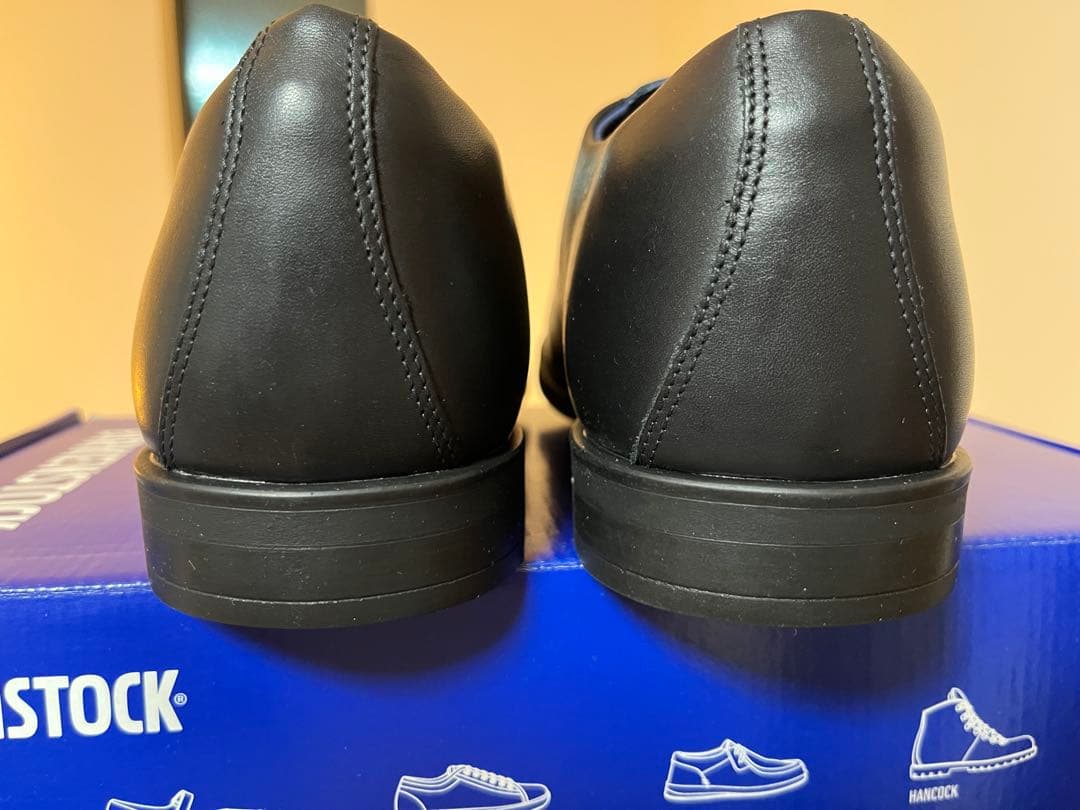 【新品未使用】BIRKENSTOCK ブラック レザーシューズ 43