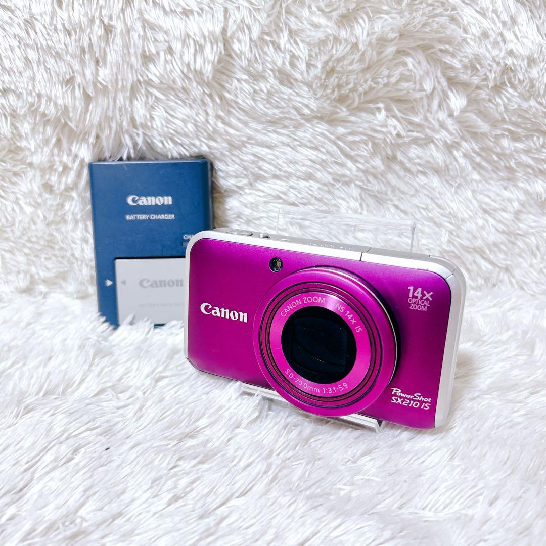 ジャンクCanon コンパクトデジタルカメラ PowerShot SX210