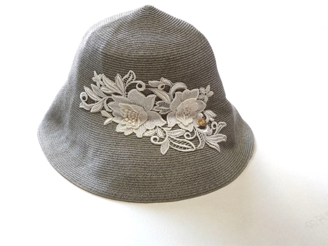 Athena New York アシーナニューヨークフラワー刺繍ハット帽子