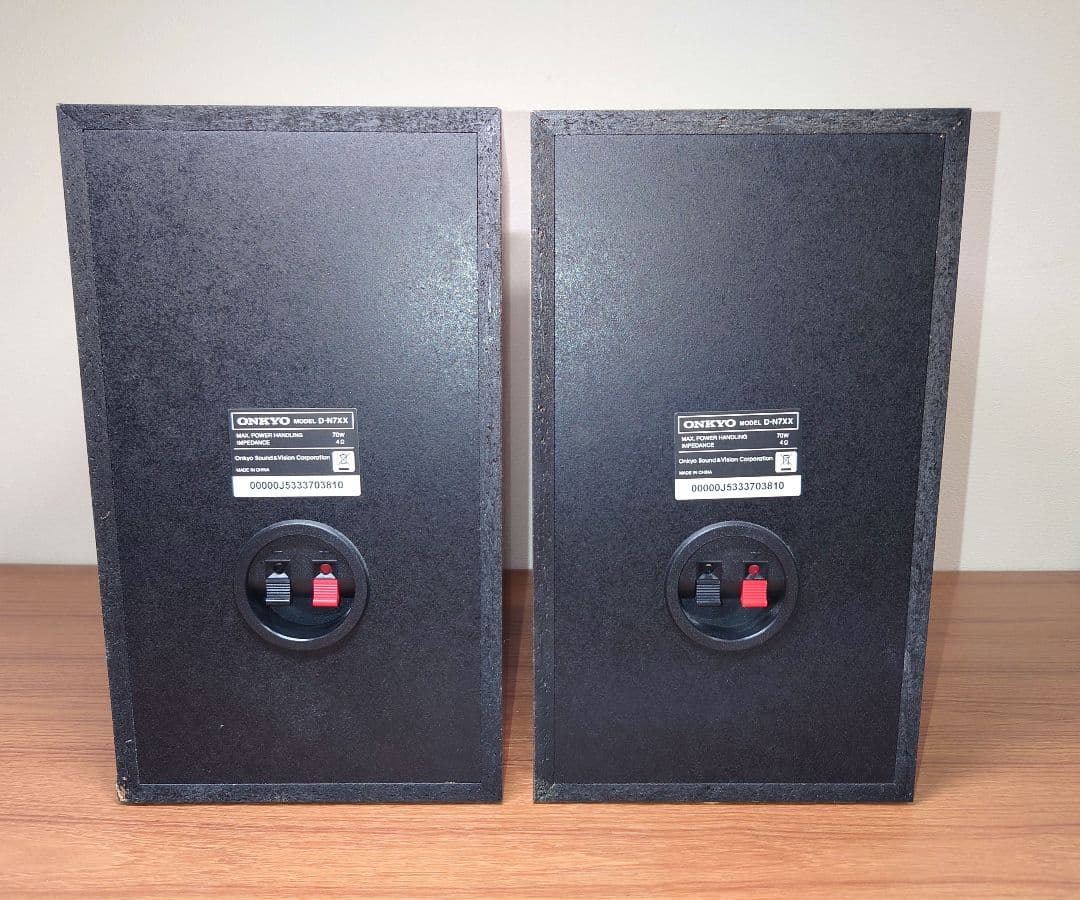 ONKYO X-N7XX CD/MDコンポ 純正リモコン【動作良好】