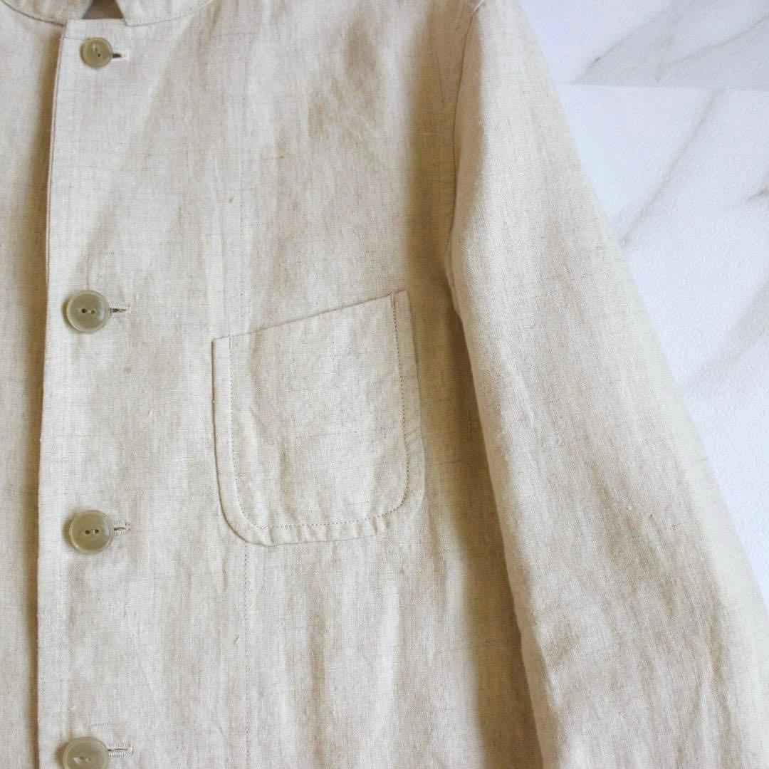 ARTS&SCIENCE テーラードジャケット スタンドカラー ヘンプ M