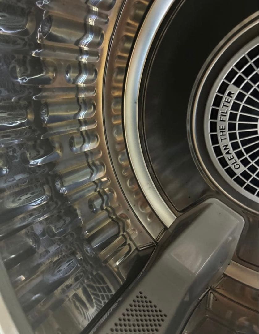 【美品】パナソニック 衣類乾燥機 5.0kg ツイン2温風NH-D503-W