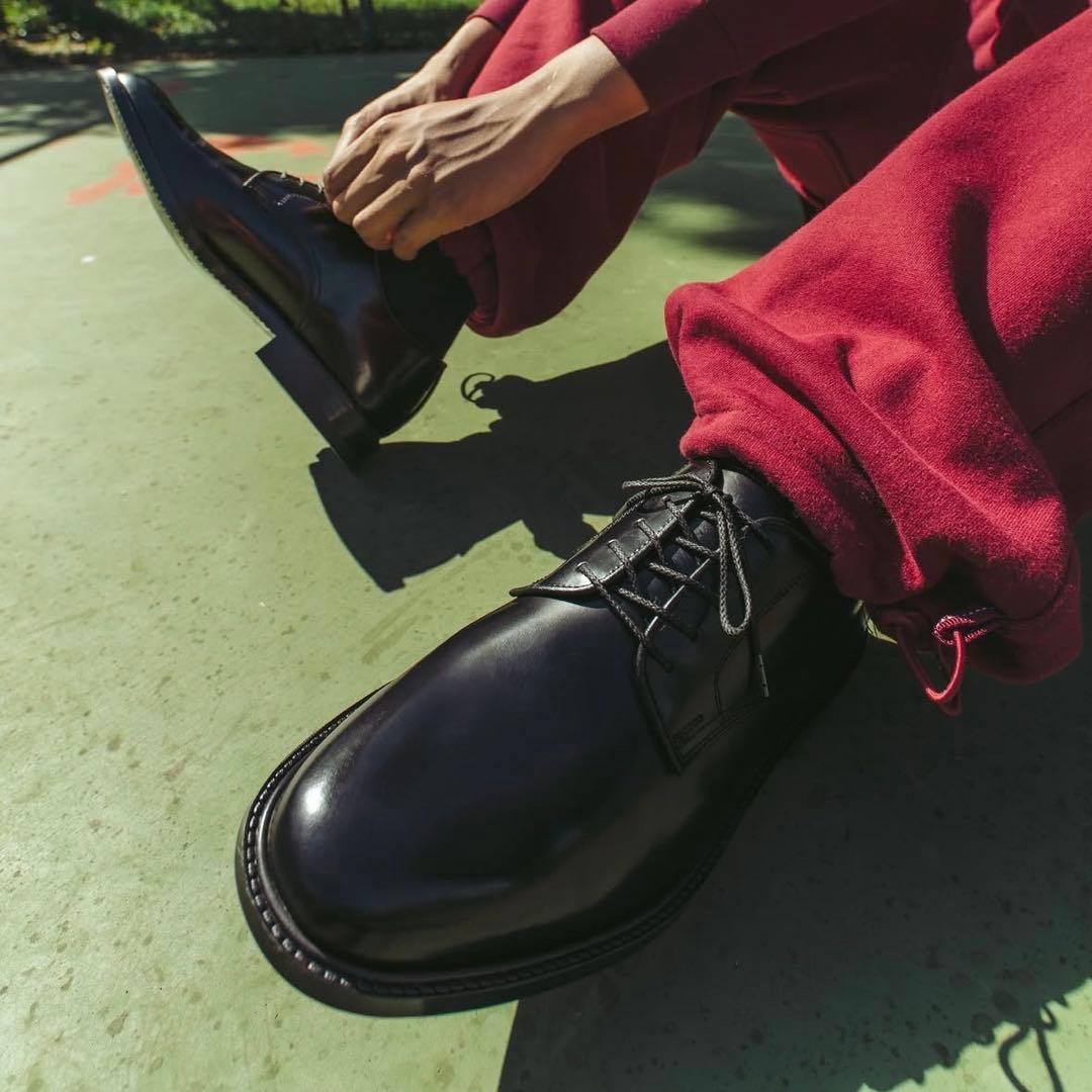 靴 The kenford fineshoes plan toe