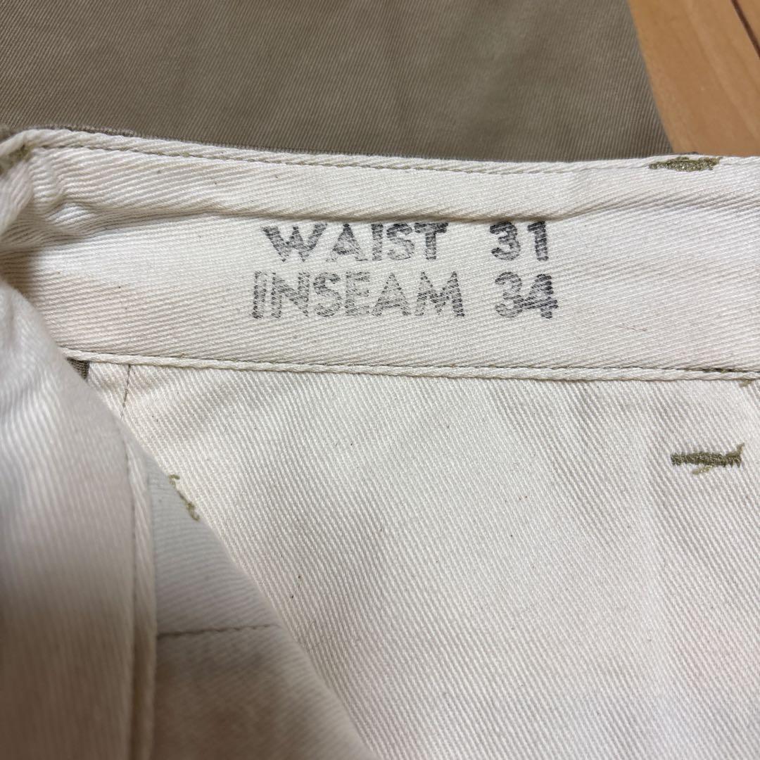 Buzz Rickson's ベージュ チノパン　サイズ31