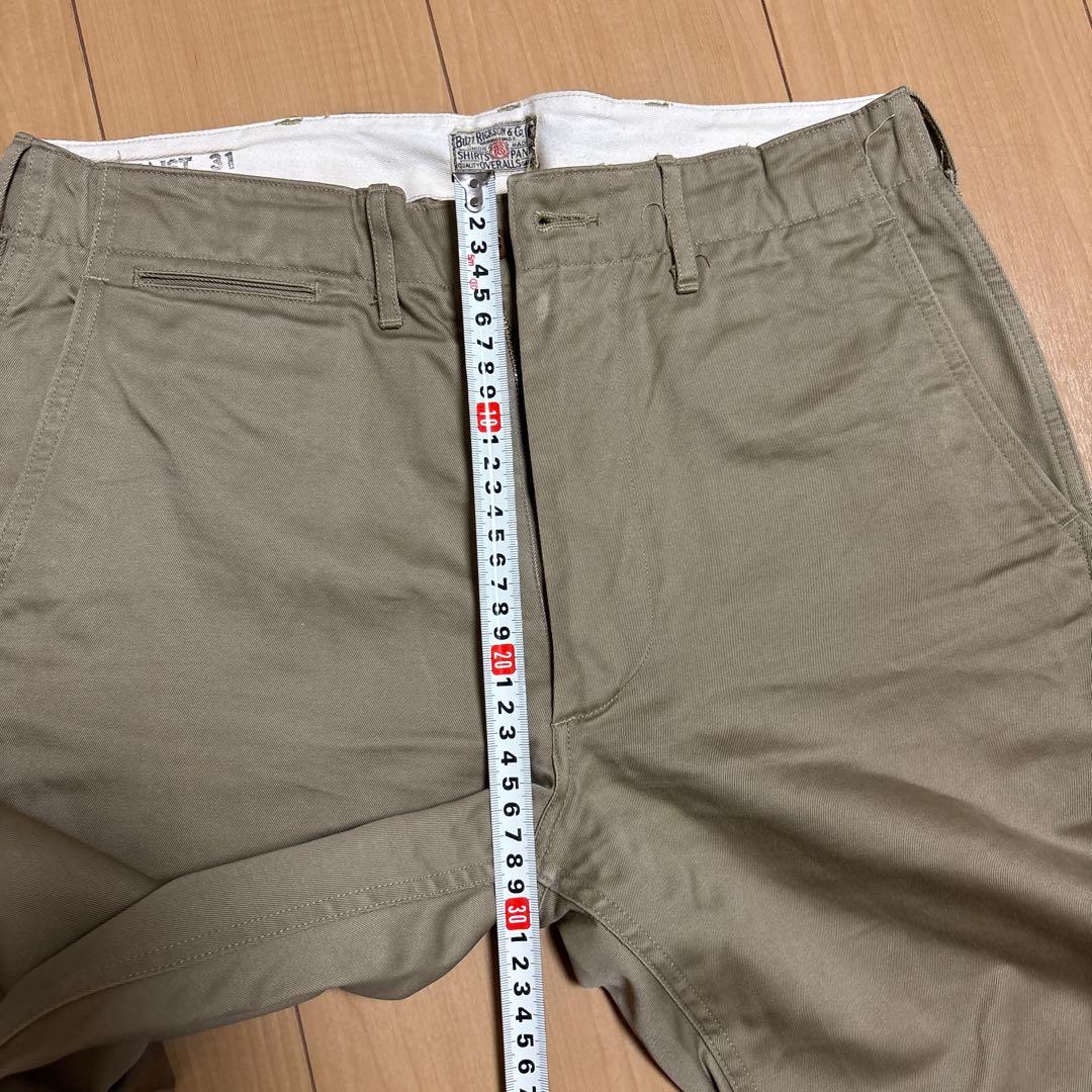 Buzz Rickson's ベージュ チノパン　サイズ31
