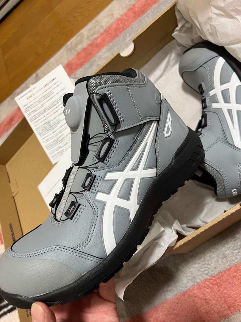安全靴　アシックス　 ASICS WINJOB CP304 BOA 25.5cm