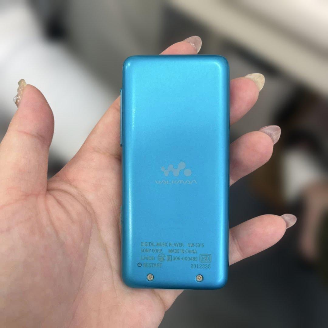 SONY ウォークマン NW-S315 ブルー 16GB