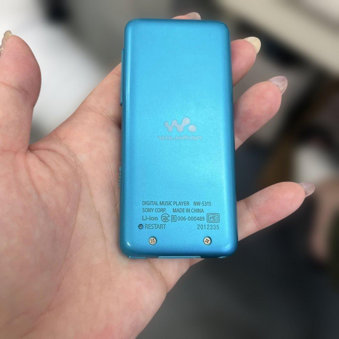SONY ウォークマン NW-S315 ブルー 16GB