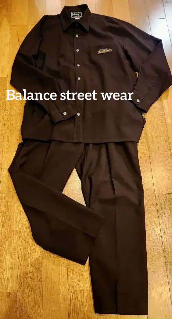 激レア‼Balance Brand セットアップ XXL ブラウン