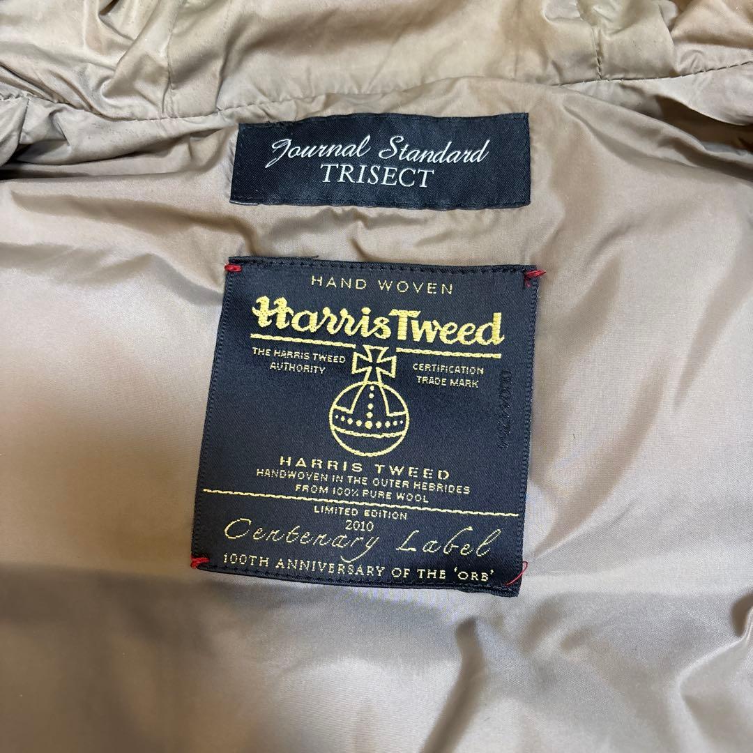 【美品】ハリスツイード100周年モデル　ダウンベスト