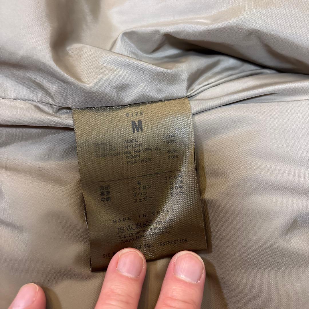 【美品】ハリスツイード100周年モデル　ダウンベスト