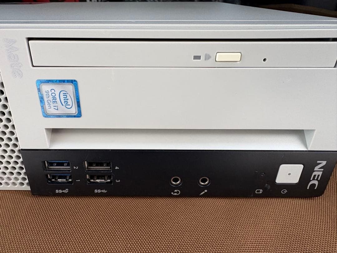 NEC Mate 第9世代i7 メモリ16G 新品SSD512GB Win11