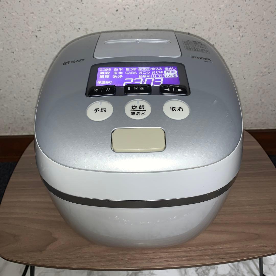 【2019年製】タイガー圧力IH炊飯ジャー　JPC-A10J 電源コード難アリ