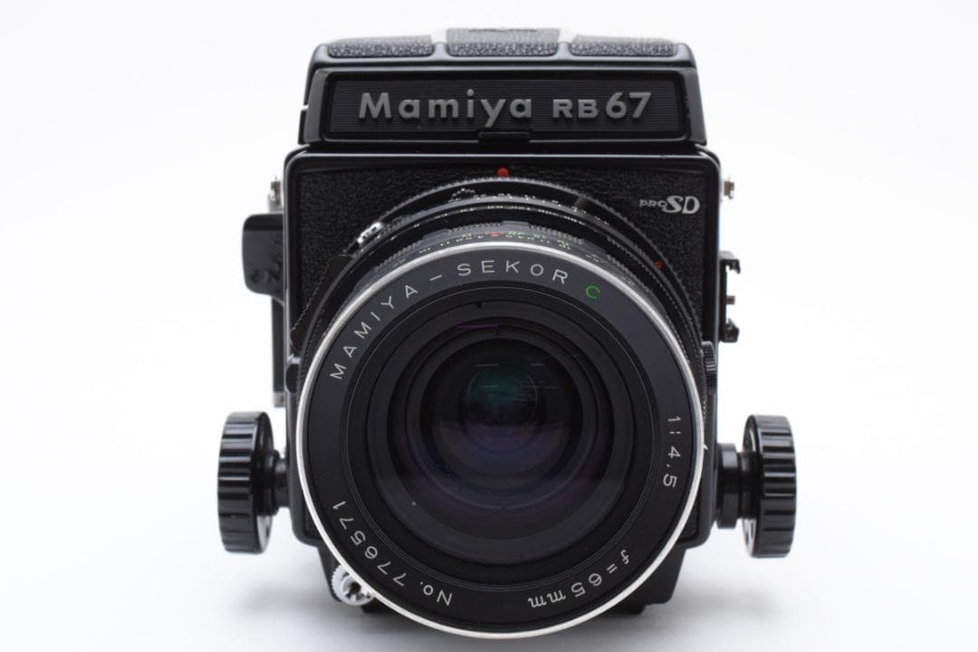 ★極美品★マミヤRB67PROSDファインダー・レンズ・中間リング付属#1036
