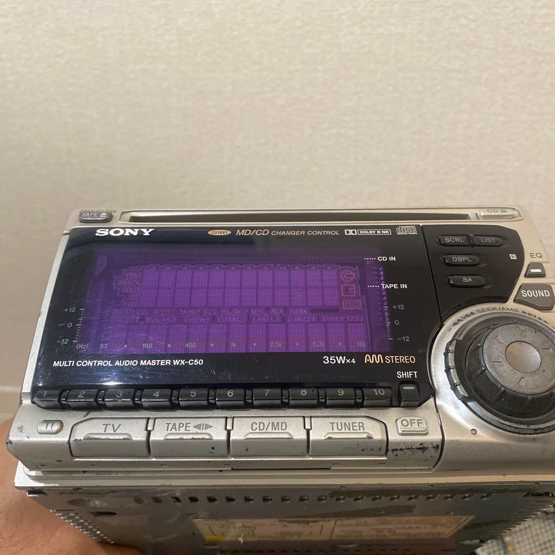 ラジオ・コンポ SONY MD/CD Changer Control WX-C50