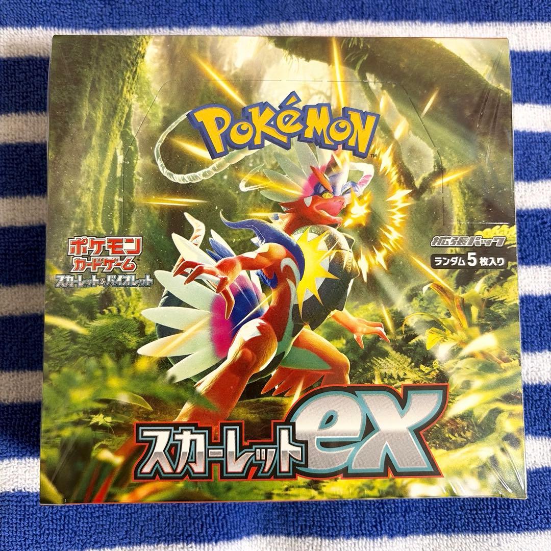 ポケモンカード スカーレットex BOX シュリンク付き