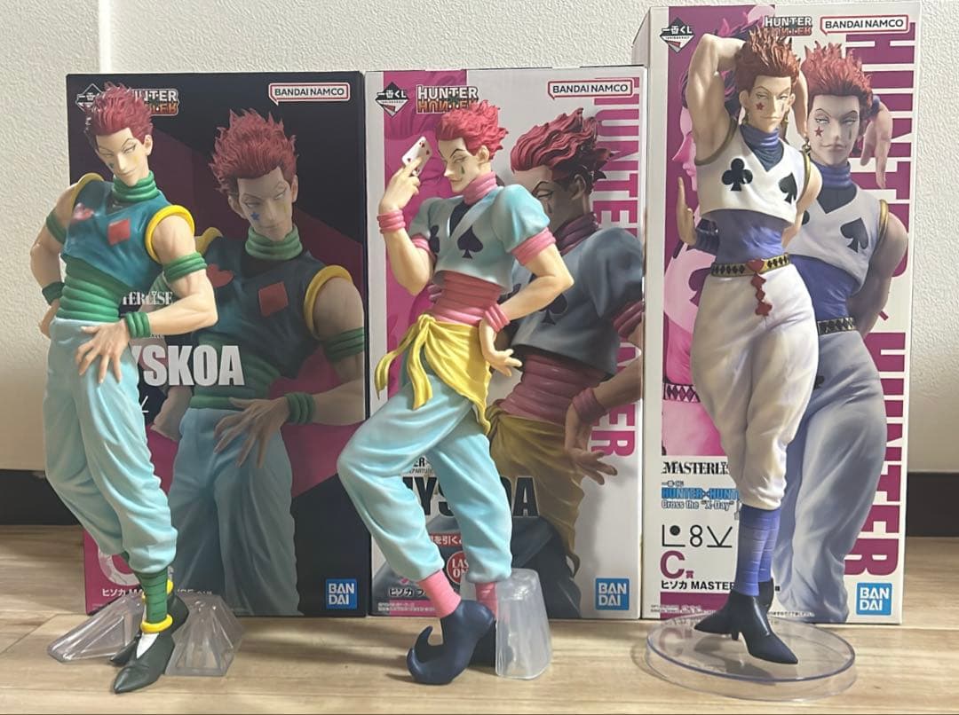 HUNTER × HUNTER ヒソカフィギュア4点セット