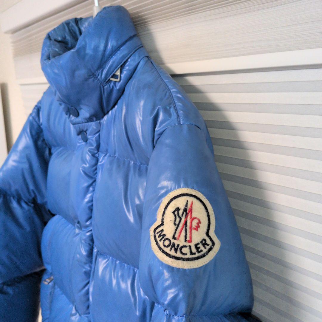 MONCLER エベレスト １ モンクレール ダウンジャケット ワッペン 青