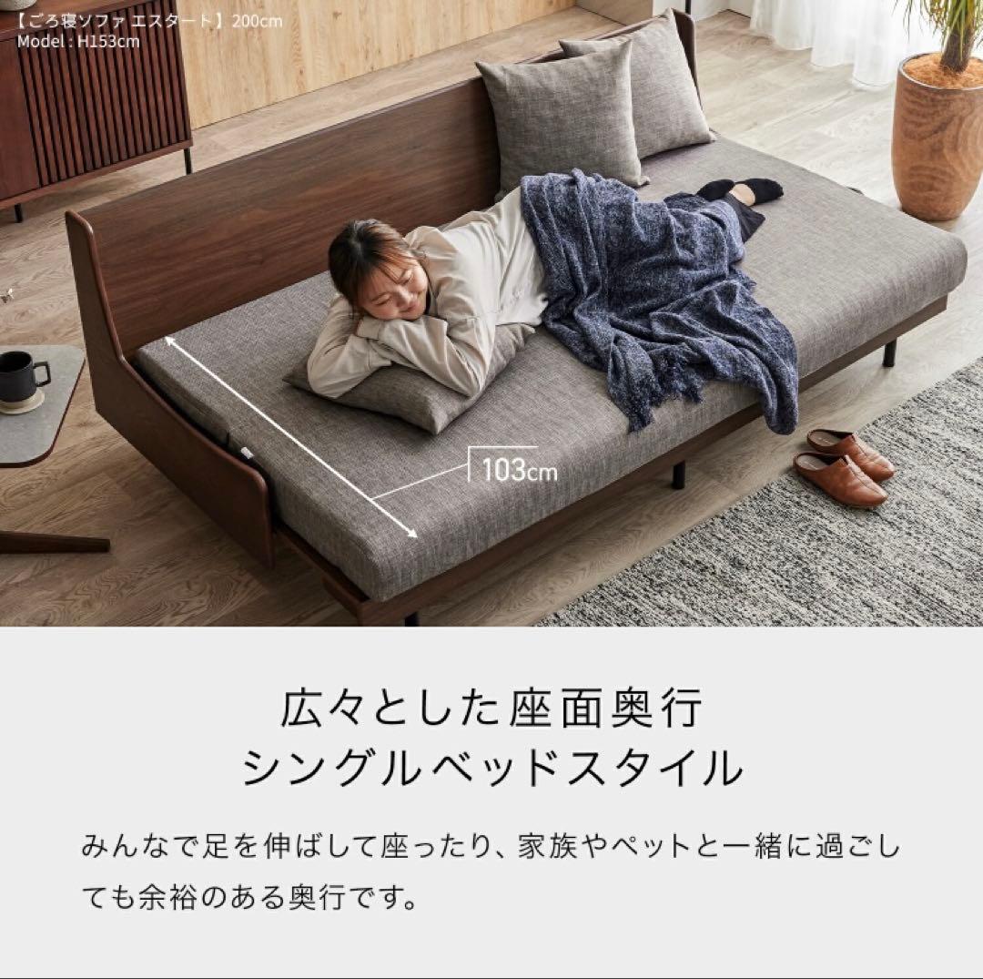 シングルベッドスタイル ソファベッド