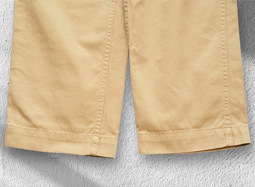 【未使用級】スピックアンドスパン ルーズ ベイカー パンツ ベージュ 38