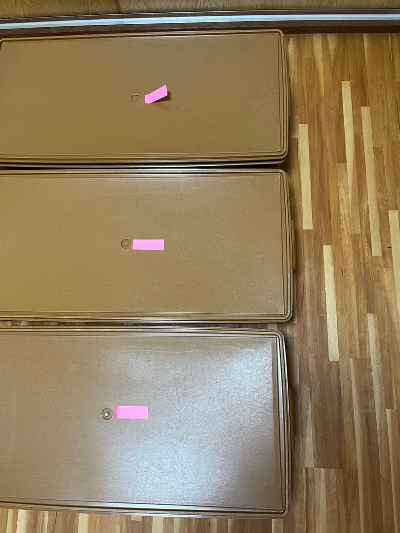 5個セット Tupperware タッパーウエア　ロングスーパーケース