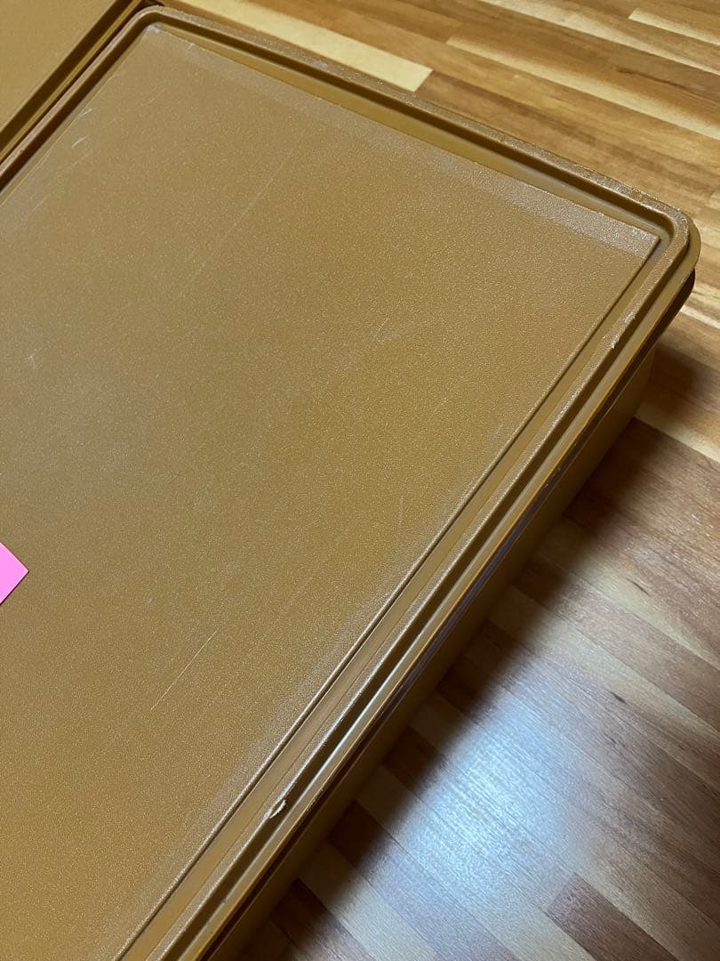 5個セット Tupperware タッパーウエア　ロングスーパーケース