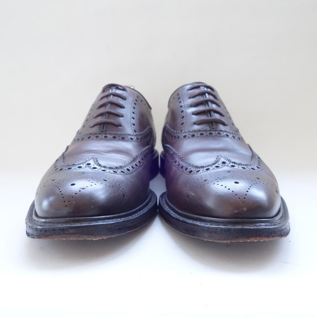 イングランド製☆送料無料☆美品☆チャーチ☆クリフォード 濃茶☆UK8=27cm☆