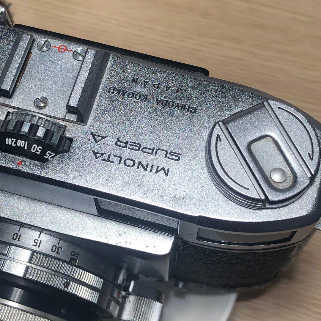 ケース付MINOLTA SUPERA ROKKOR CHIYOKO 5cm f2