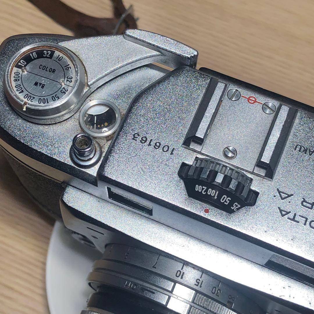 ケース付MINOLTA SUPERA ROKKOR CHIYOKO 5cm f2