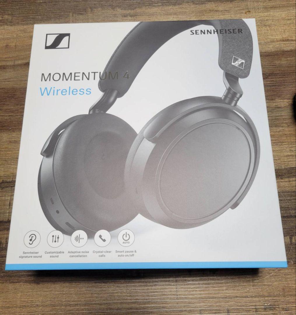 Sennheiser Momentum 4 ワイヤレスヘッドセット【カバー付】