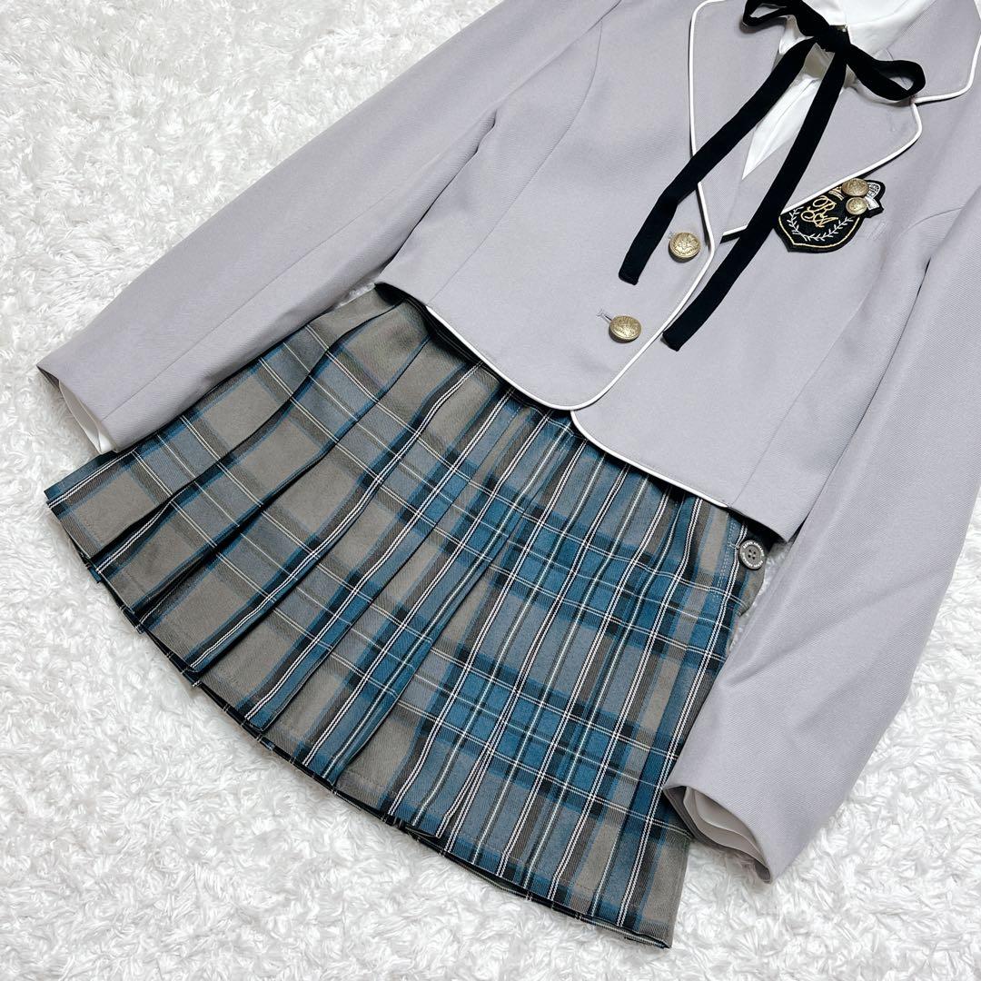 【美品】レピピアルマリオ 女の子 卒服 5点セット フォーマルスーツ セレモニー