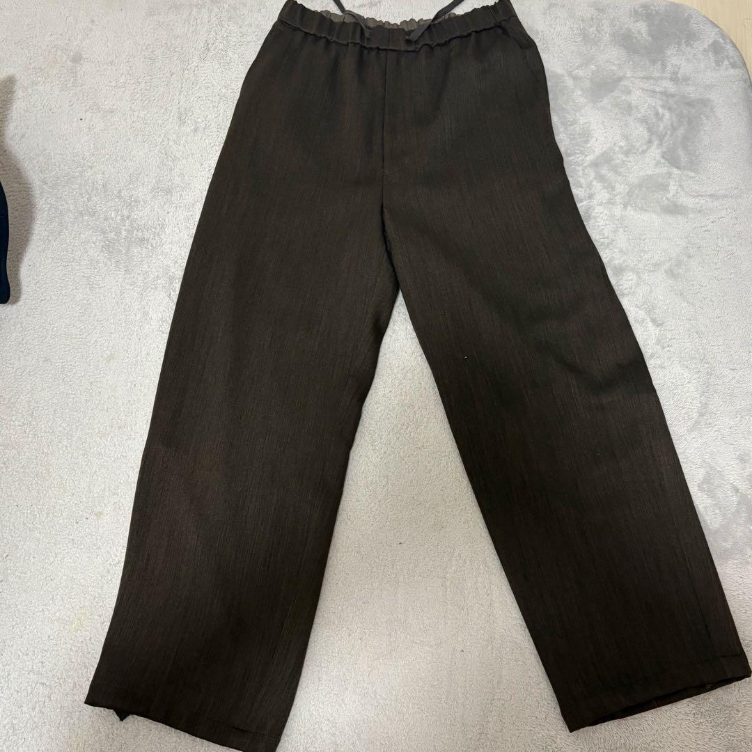 MACKINTOSH PHILOSOPHY サテンツイードドロストパンツ