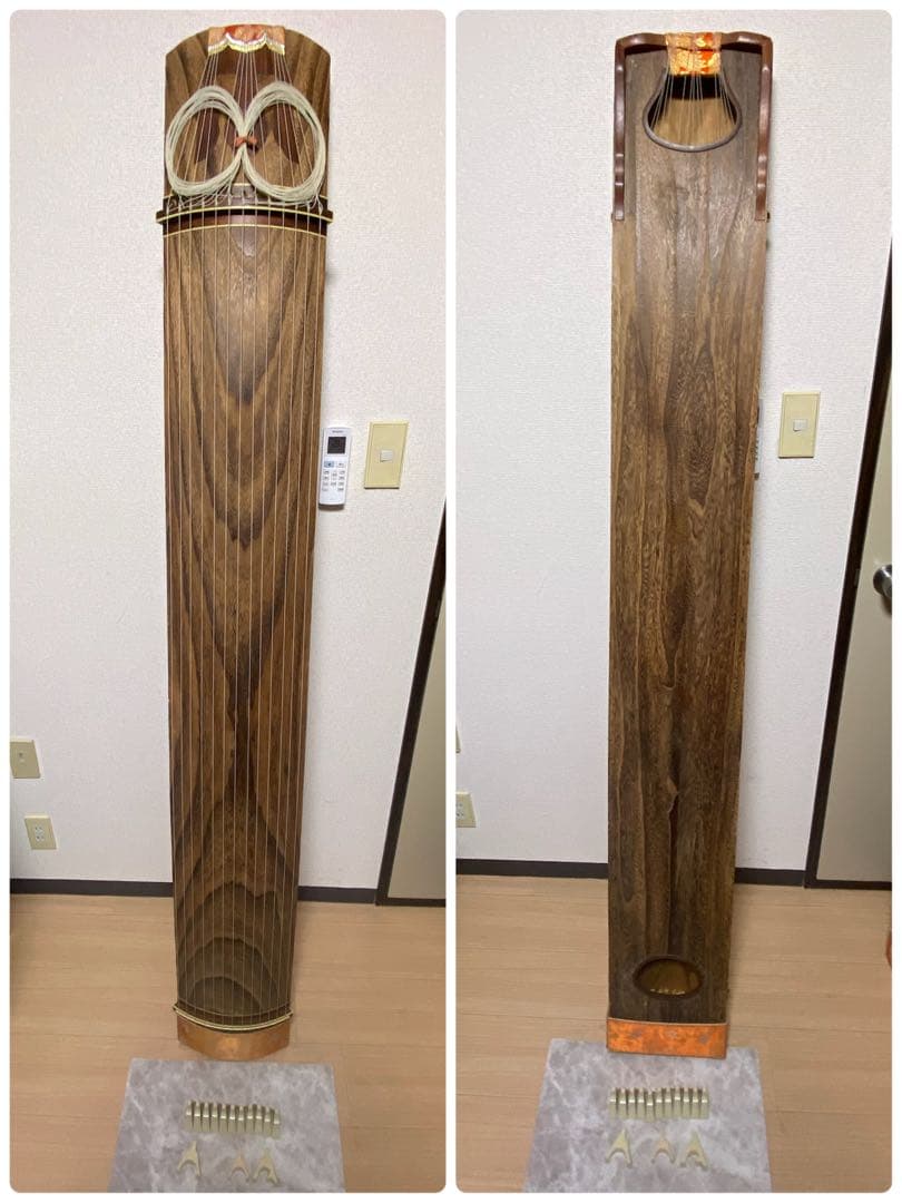 琴　13弦　琴柱付