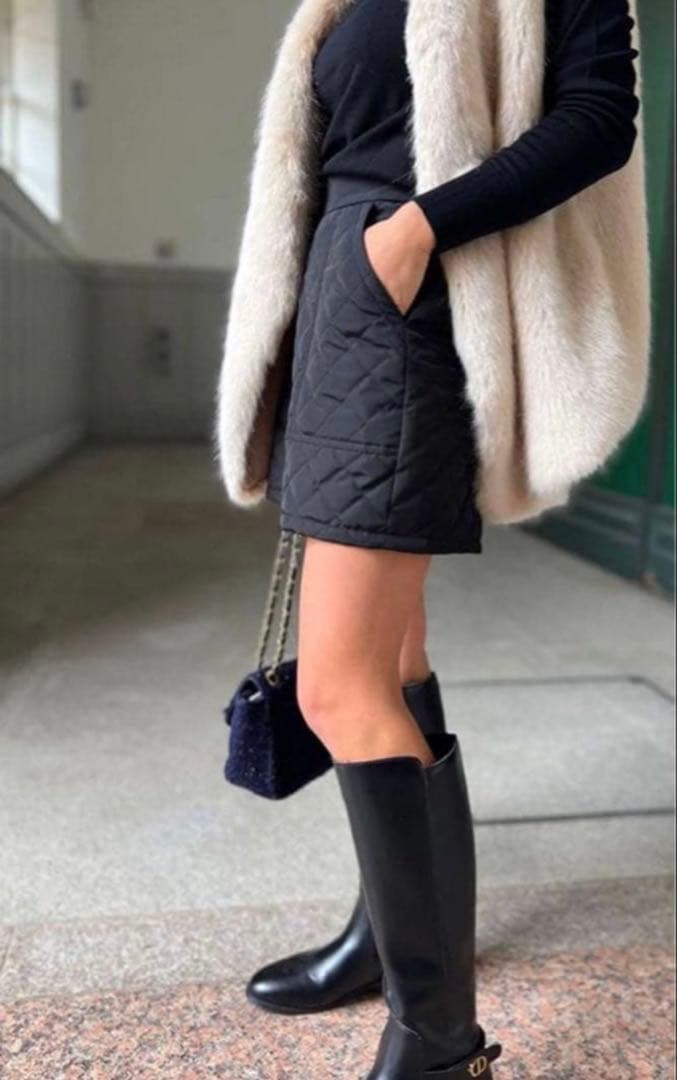 セントルーニー　キルティング　ショートパンツ