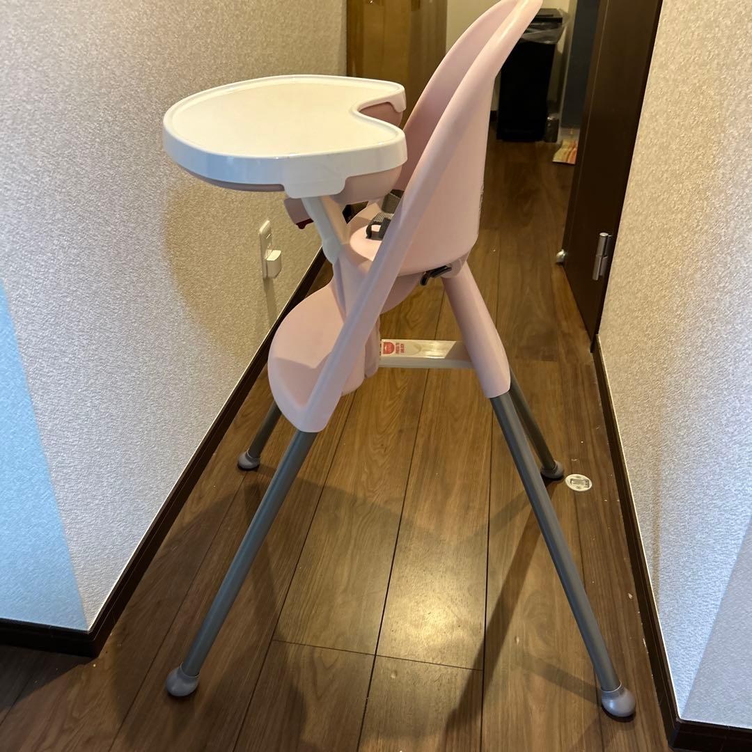 美品　激レアピンク　BABYBJÖRN 高椅子 ベビー