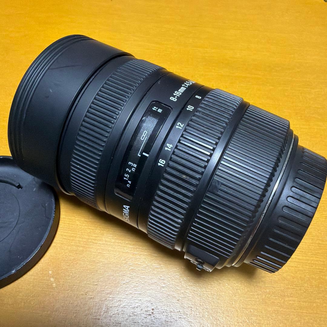 8-16mm 1:4.5-5.6 HSM ズームレンズ　広角