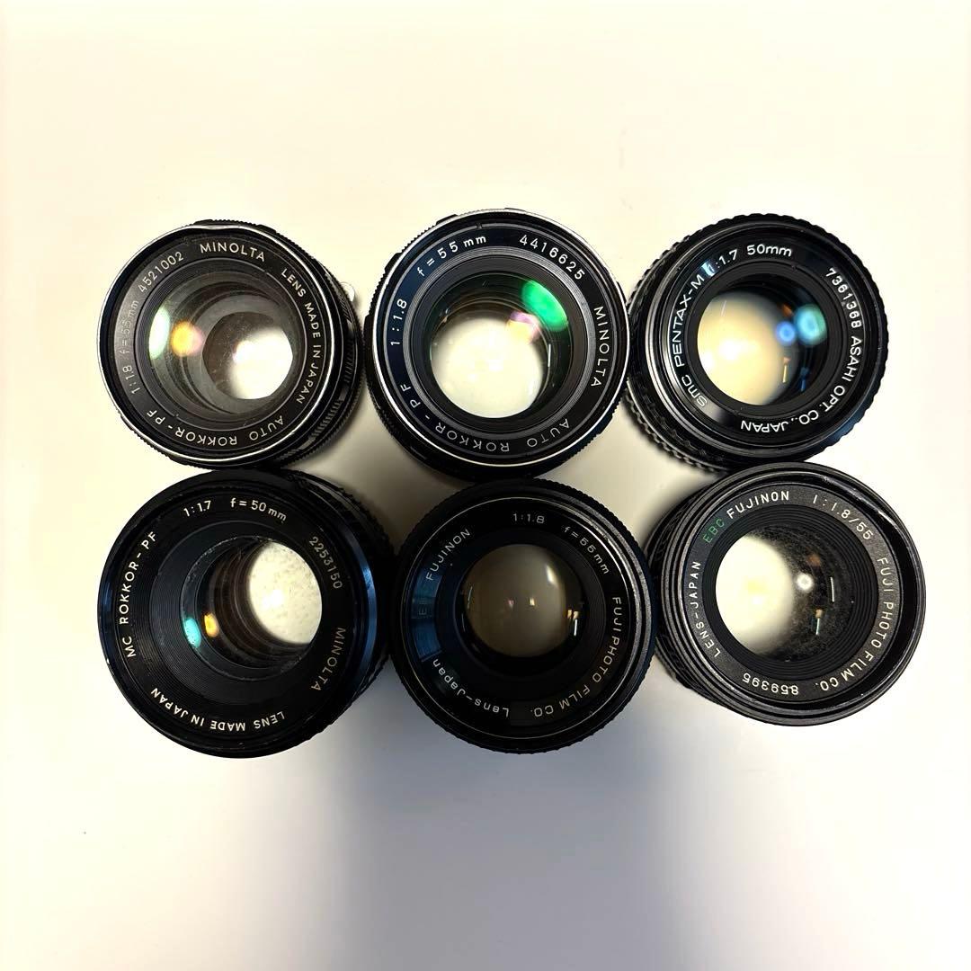 【まとめ売り①】PENTAX、MINOLTAなどオールドレンズ24点