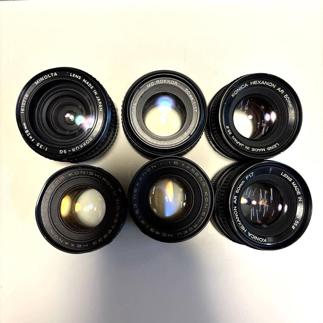 【まとめ売り①】PENTAX、MINOLTAなどオールドレンズ24点