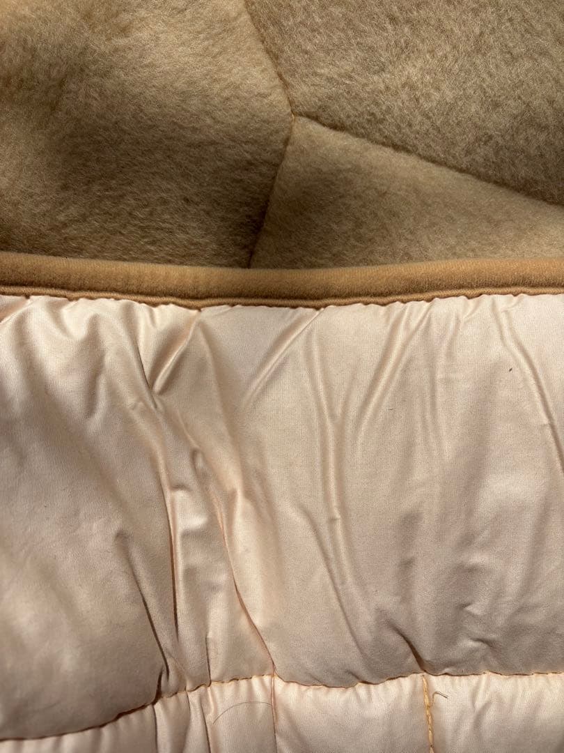 アルパカ＆ウール敷きパッド 140cm x 200cm