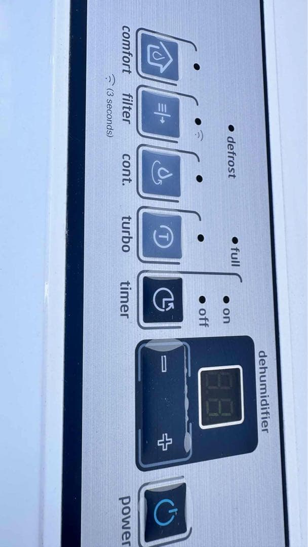 【限定セール】Midea MAD35C1AWS16.6L強力除湿自動停止機能付き