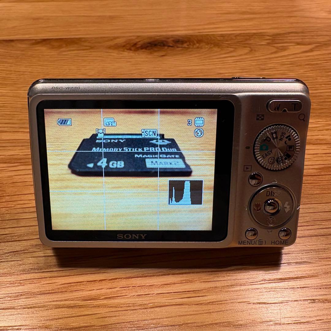 SONY CYBERSHOT DSC-W220 【撮影可 箱付き】
