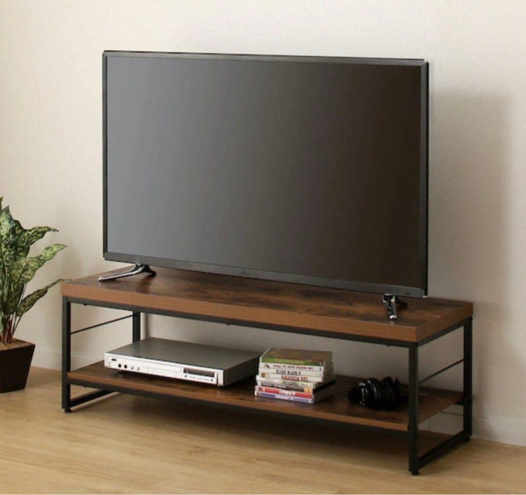 テレビ台　ニトリ　ローボード　ステインテレビボード　幅120