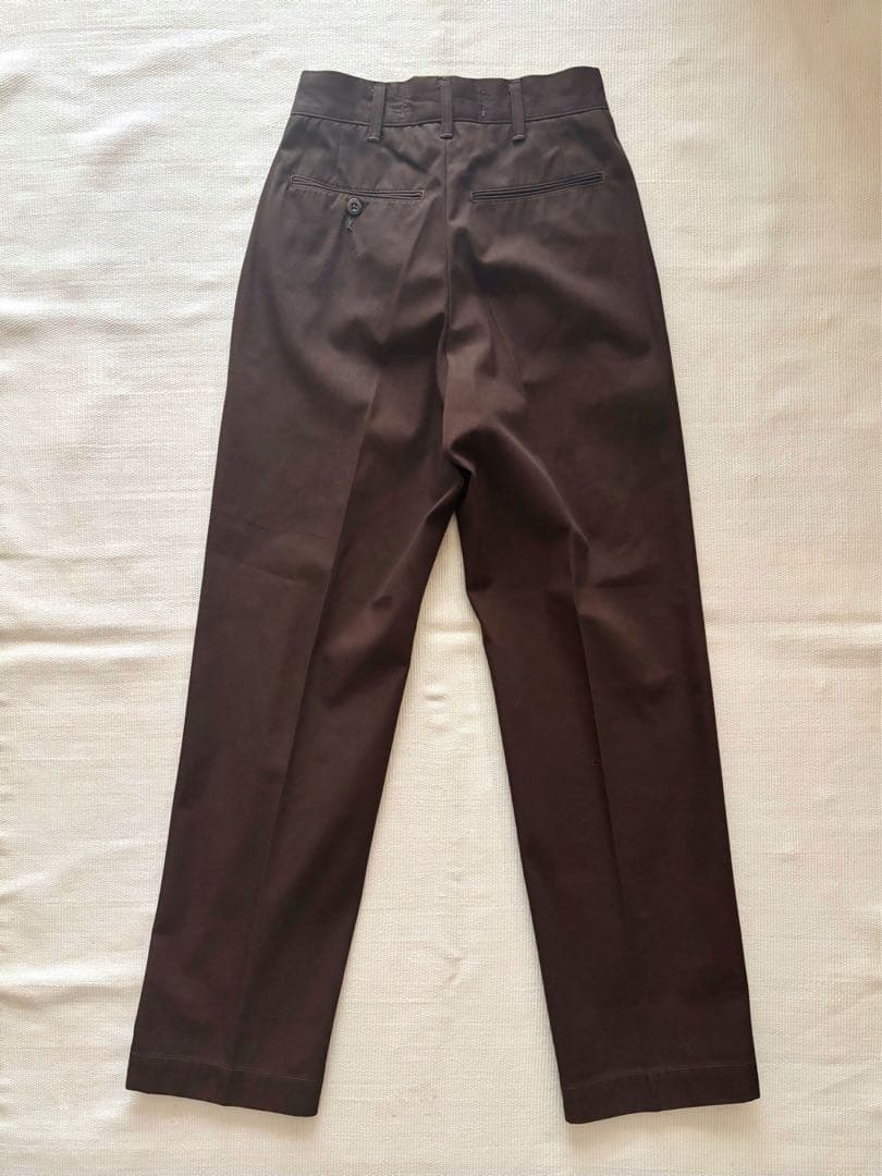 パンツ THE SHINZONE WASHED HIGH WAIST CHINO/P0